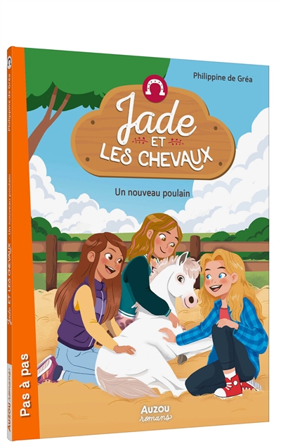 jade et les chevaux. un nouveau poulain