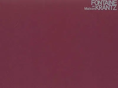 Maison Fontaine-Krantz. Krantz-Fontaine house