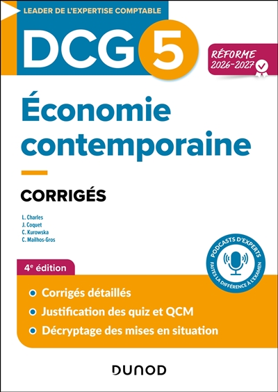 DCG 5, économie...