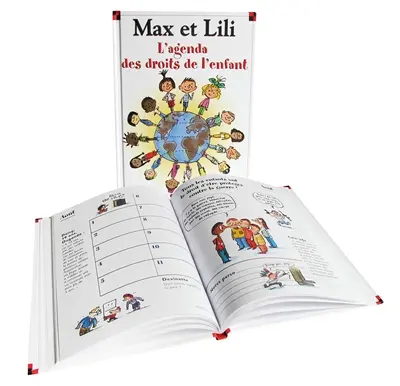 L'agenda des droits de l'enfant : Max et Lili