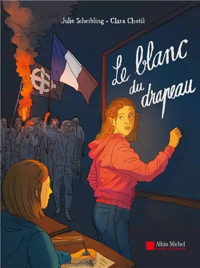Le blanc du drapeau