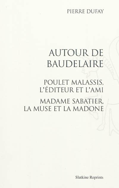 Autour de Baudelaire
