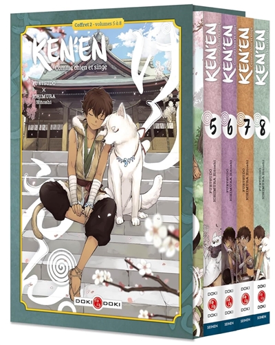 Ken'en : comme chien et singe : coffret volumes 5 à 8