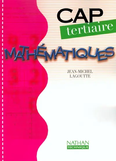 Mathématiques, CAP (tertiaire)