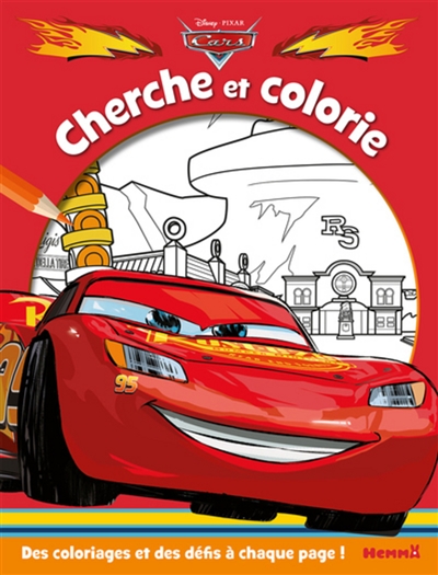 Cars : cherche et colorie