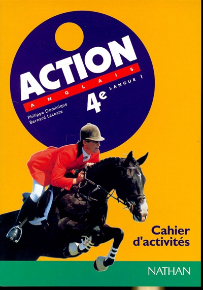 Action anglais 4ème cahier d'activités
