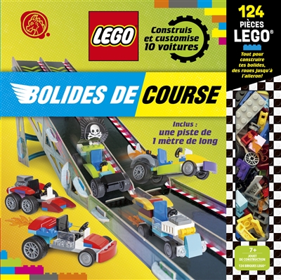 Lego, bolides de course : construis et customise 10 voitures