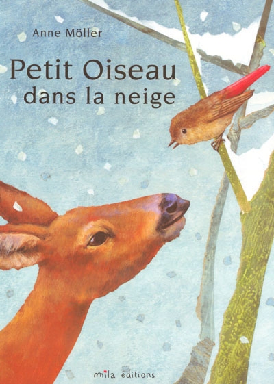 petit oiseau dans la neige