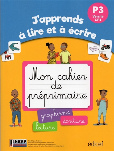 Mon cahier de pré-primaire...