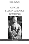 Articles et comptes rendus...