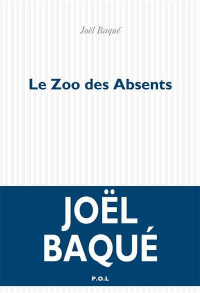 couverture du livre Le zoo des absents