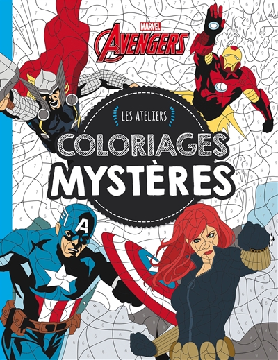 Avengers : coloriages mystères