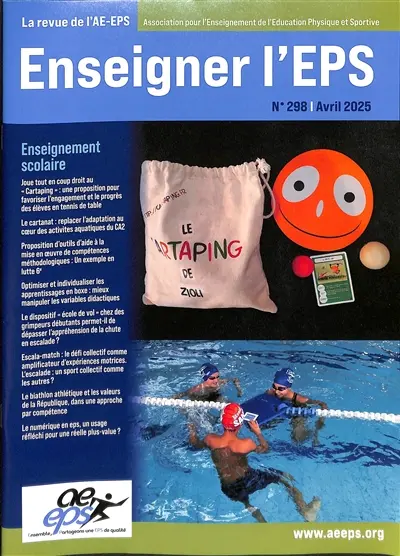 Enseigner l'EPS : la revue de l'AE-EPS, n° 298