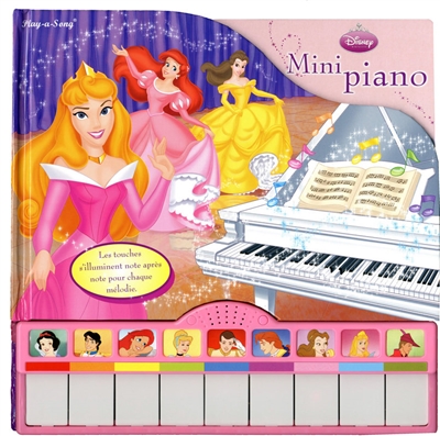Disney princess, mini piano