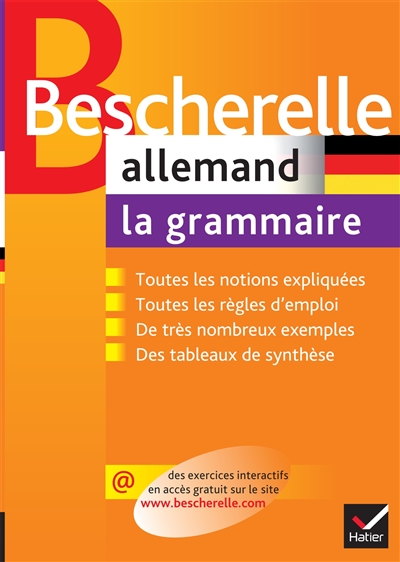 allemand, la grammaire