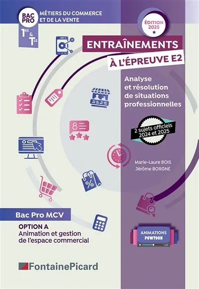 OPTION A BAC PRO METIERS DU COMMERCE ET DE LA VENTE