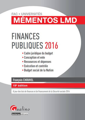 Finances publiques 2016 :...