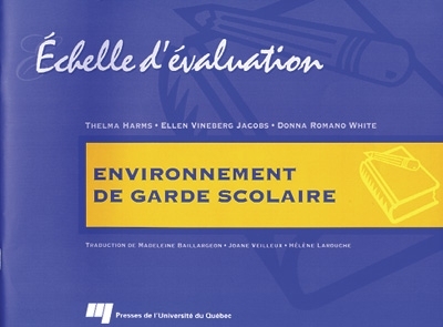 Echelle d'évaluation environnement de garde scolaire