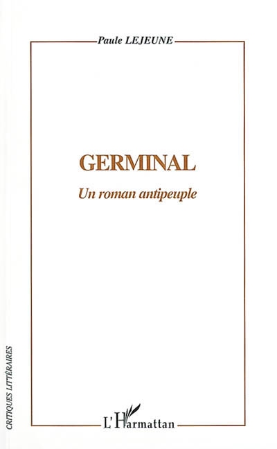 Germinal : un roman antipeuple
