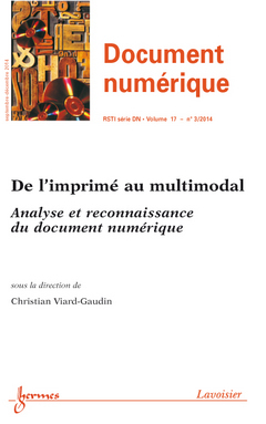 Document numérique, n° 3 (2014). De l'imprimé au multimodal : analyse et reconnaissance du document numérique