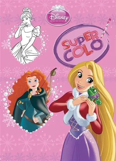 OP vacances : Princesses : super coloriage