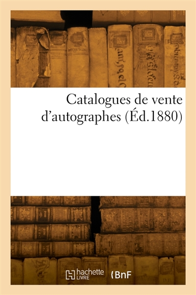 Catalogues de vente...