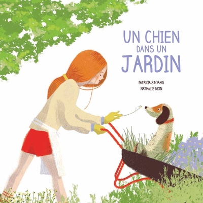 Un chien dans un jardin