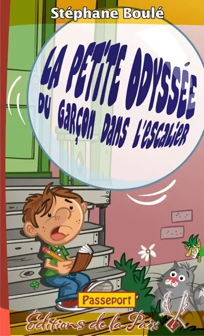 La petite odyssée du garçon dans l'escalier