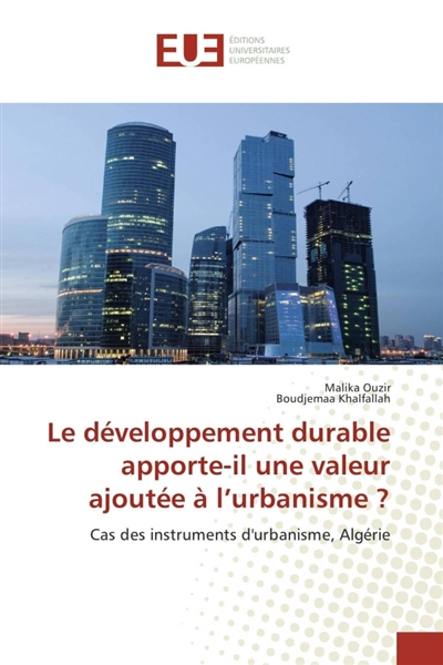Le développement durable...