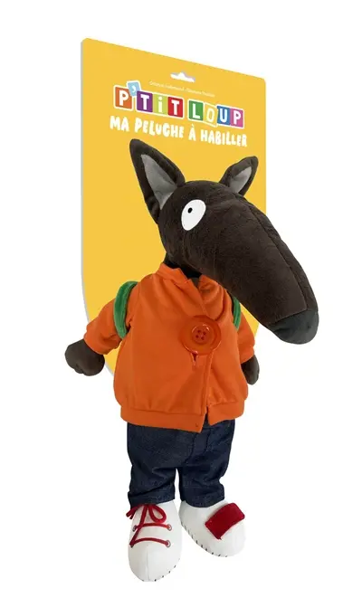 P'tit Loup : ma peluche à habiller