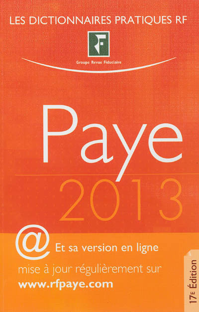 Paye : 2013
