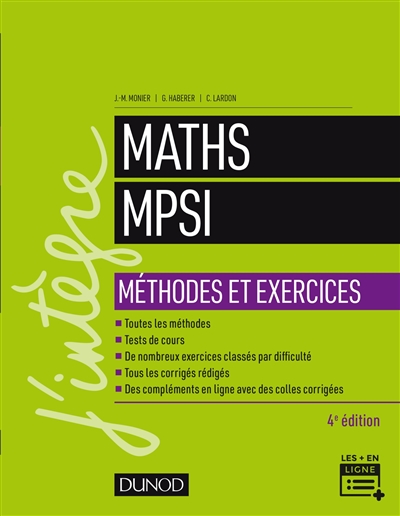 Maths MPSI : méthodes et exercices