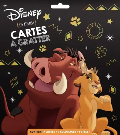 Disney : cartes à gratter