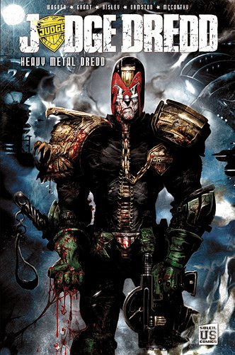 Judge Dredd. Heavy metal Dredd