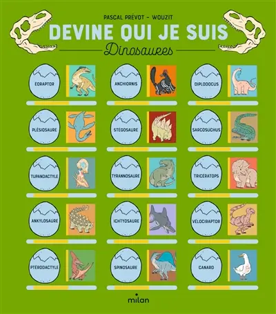 Devine qui je suis : dinosaures