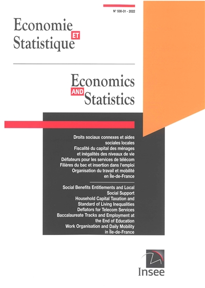 Economie et statistique, n°...