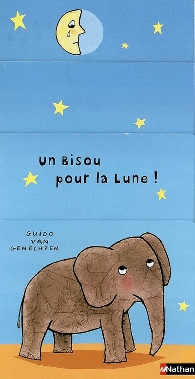 Un bisou pour la lune !