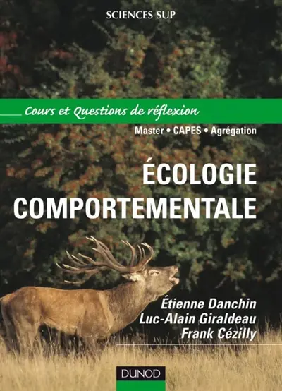 Ecologie comportementale : cours et questions de réflexion