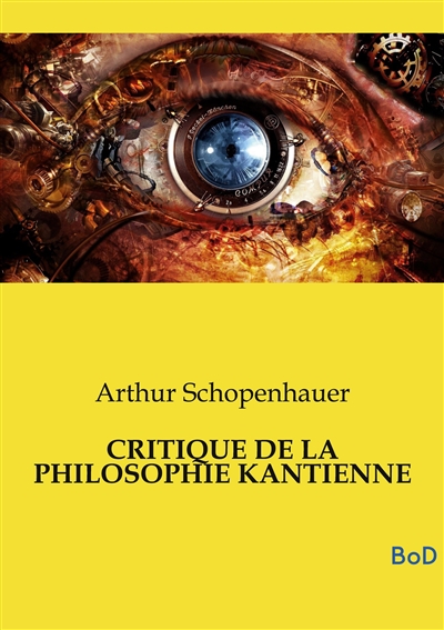 CRITIQUE DE LA PHILOSOPHIE...