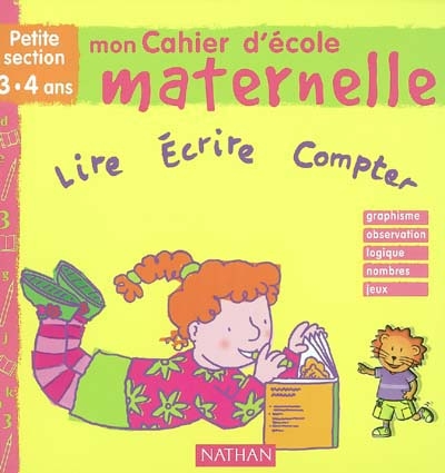 Mon cahier d'école maternelle : PS