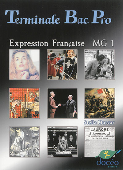 Expression française, MG1 : terminale bac pro