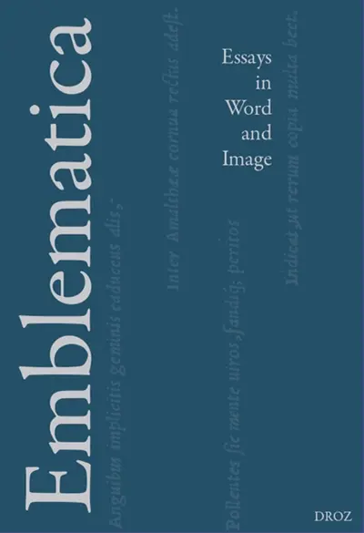 Emblematica : essays in word and image, n° 6