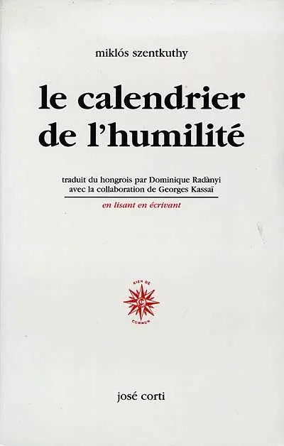Le calendrier de l'humilité