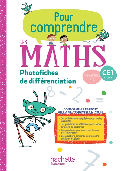 Pour comprendre les Maths - fiches de différenciation - CE1