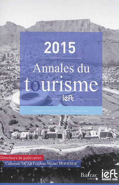 Annales du tourisme : 2015