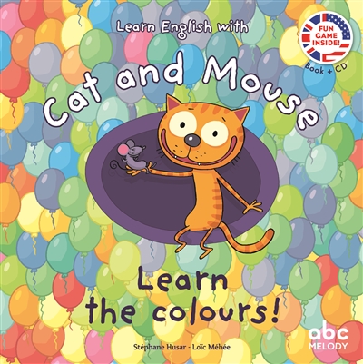 Learn English with Cat and Mouse / Learn the colours +cd