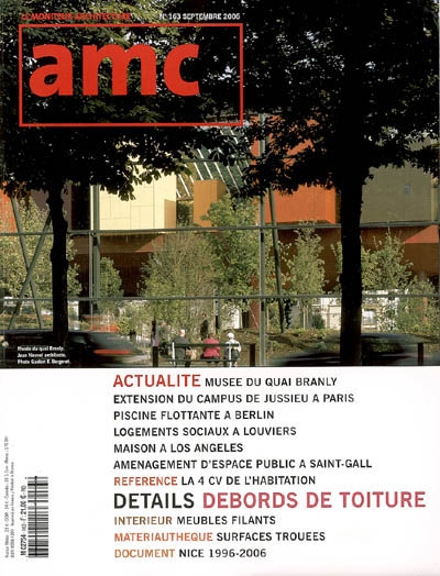 AMC, le moniteur architecture, n° 163