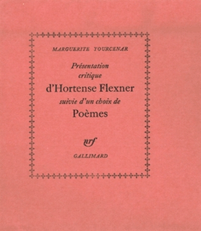 Présentation critique d'Hortense Flexner