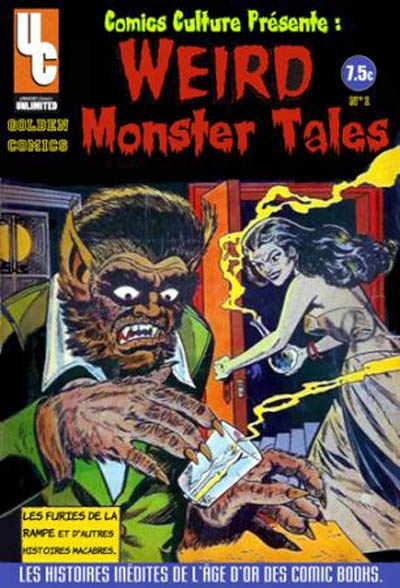 Golden comics, n° 1. Weird monster tales