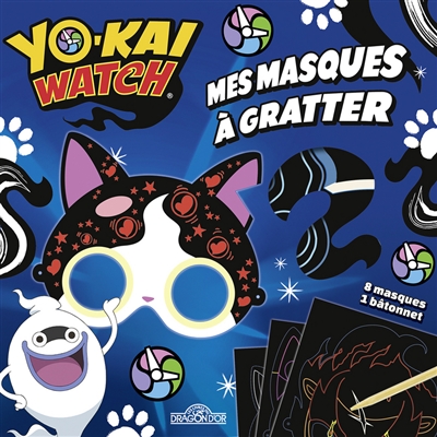 Yo-kai watch : mes masques à gratter